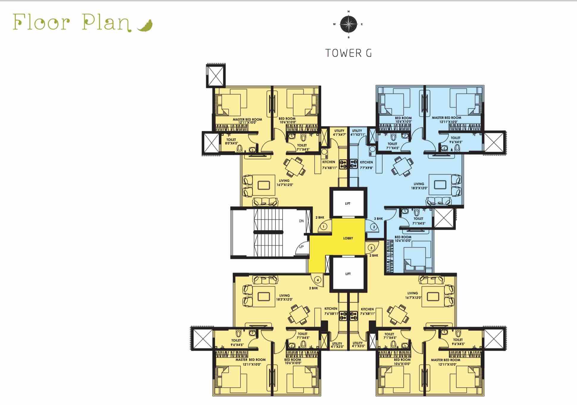 kanakia rainforest tower g floor plan Synergy.Properties