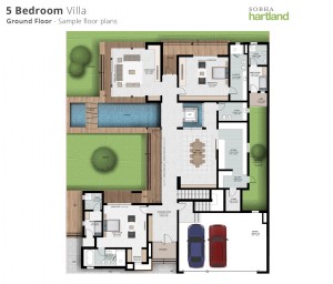 5BR ground-Floor-plans-sobha hartland