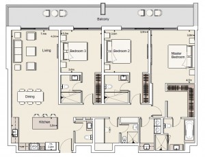 Belgravia_3BR_Floor Plan