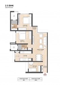 Eleve_FloorpLans_2.5BHK