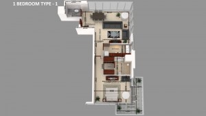 SafeerTower-FloorPlan-BEDROOM-TYPE-1