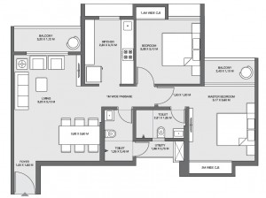 Emerald_FloorPlan_2BHKS