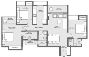 Emerald_FloorPlan_3BHK