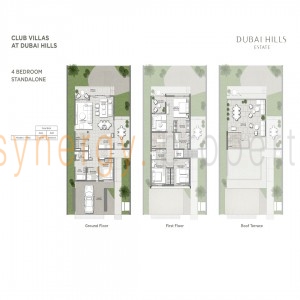 Club Villa 4 BR Standalone Plan