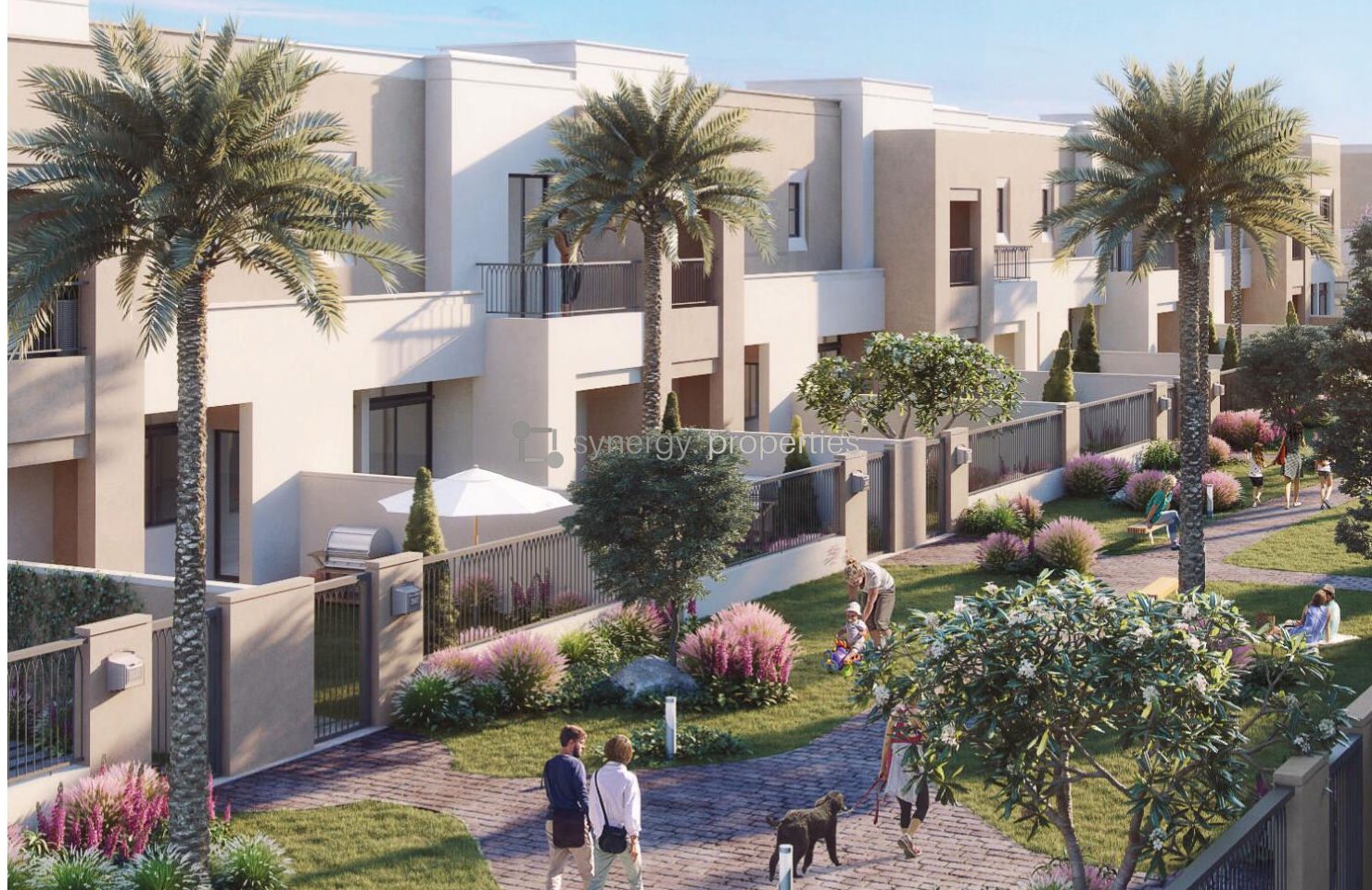 reem townhouses at Town Square Dubai By Nshama