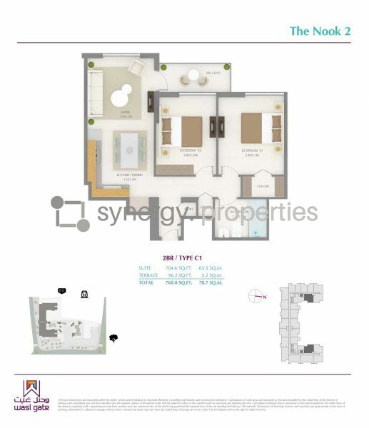 The Nook Wasl Gate Apartments For Sale