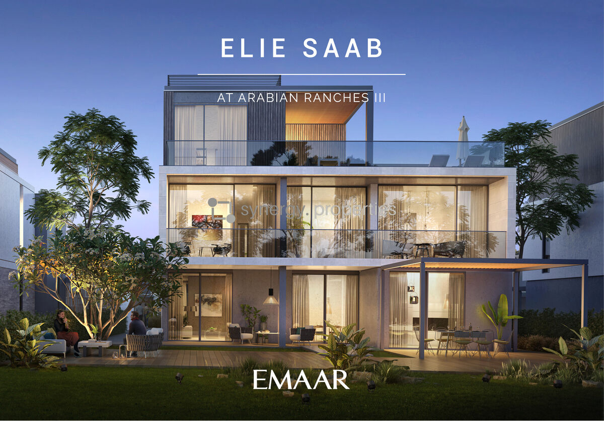 Elie Saab Arabian Ranches 3 Independent Terrace Villas