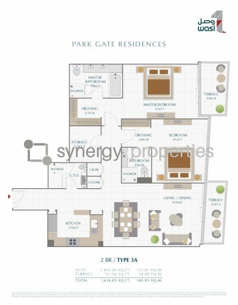 Wasl1 Park Gate Residences Tower A at Wasl1