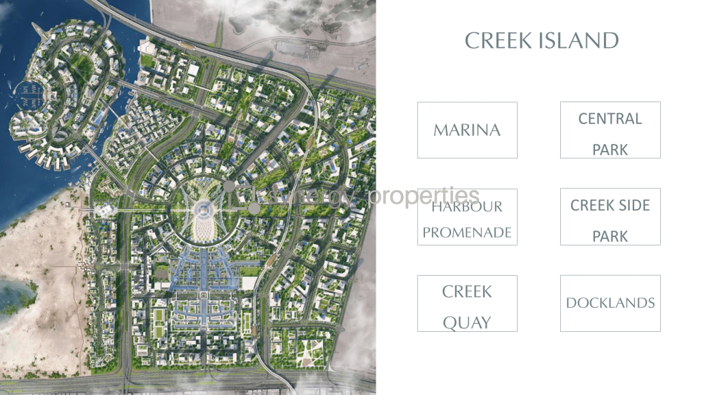 Emaar Creek Beach Grove in Dubai Creek Harbour