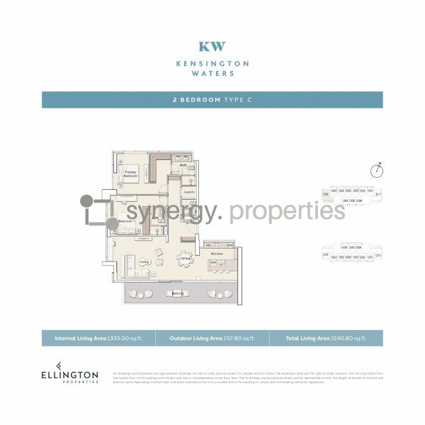 Ellington Kensington Waters in MBR City Meydan