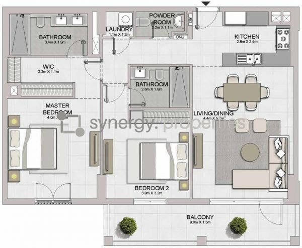 Apartments for Sale in Meraas Port De La Mer