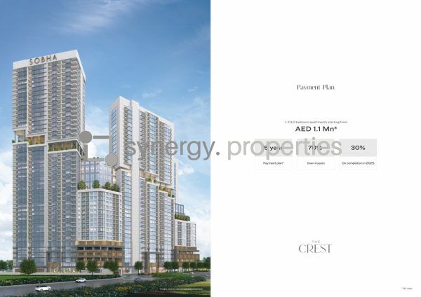 Sobha Hartland The Crest Apartments at MBR City