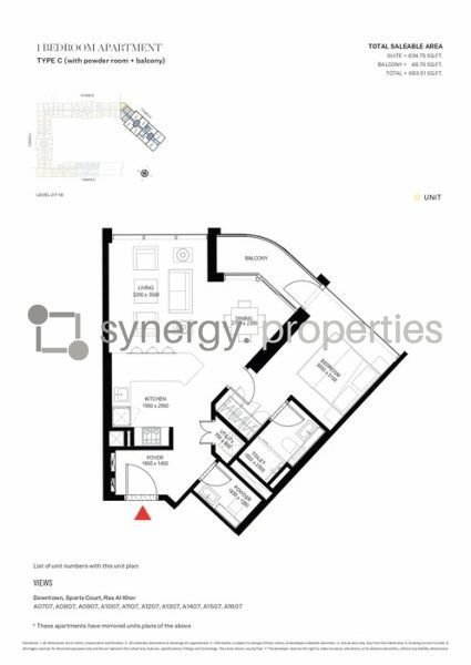 Sobha Hartland The Crest Apartments at MBR City