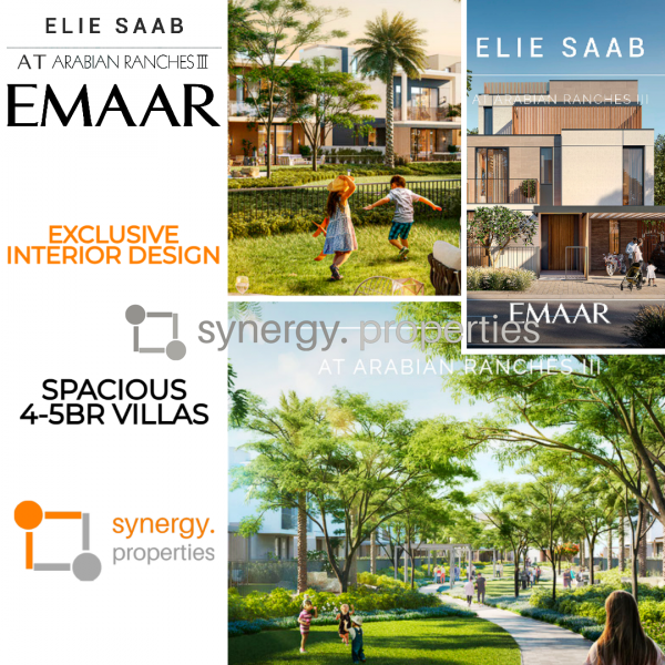 Elie Saab II Villas by Emaar at Arabian Ranches III
