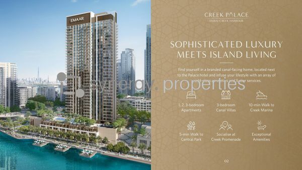 Emaar Creek Palace Residences in Dubai Creek Harbour