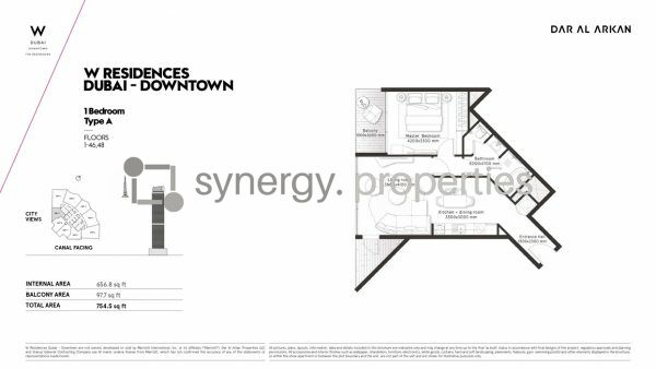 W Dubai Downtown Residences by Dar Al Arkan