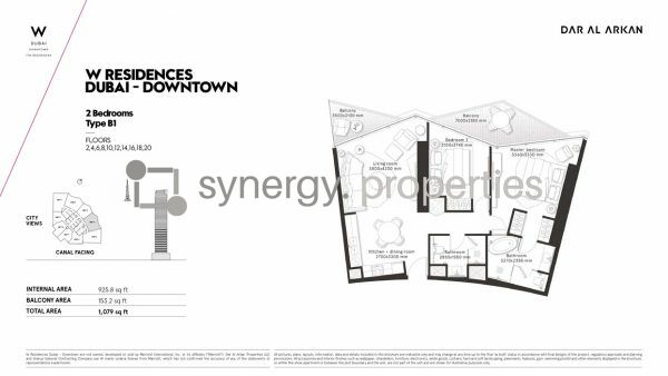 W Dubai Downtown Residences by Dar Al Arkan