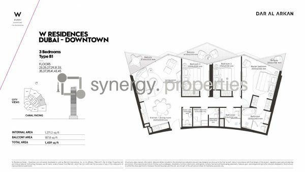 W Dubai Downtown Residences by Dar Al Arkan
