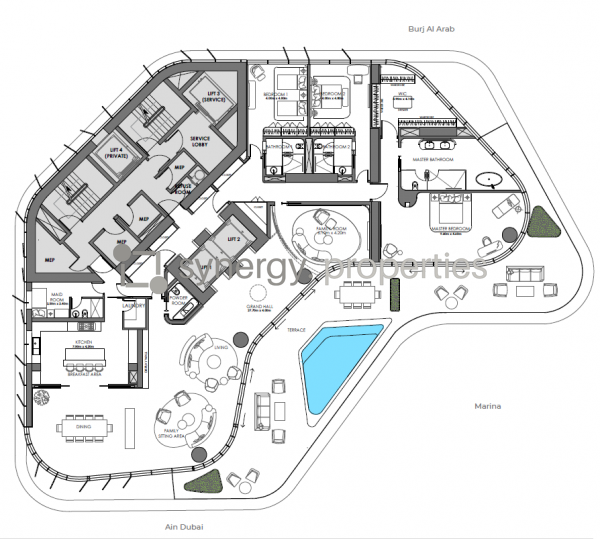 Omniyat AVA Palm Jumeirah Dubai x Dorchester Collection