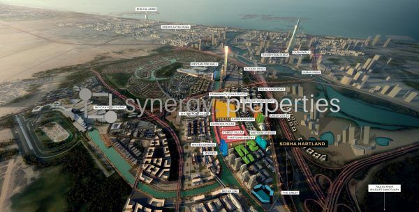Creek Vistas Grande Sobha Hartland at MBR City