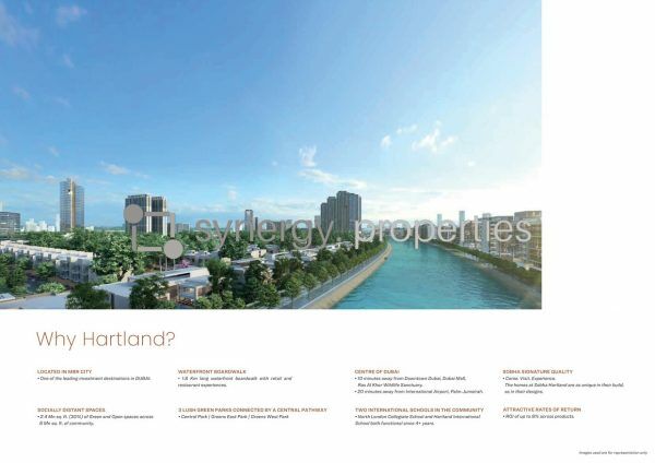 Creek Vistas Grande Sobha Hartland at MBR City